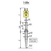 Термопреобразователь высокотемпературный 1-23к