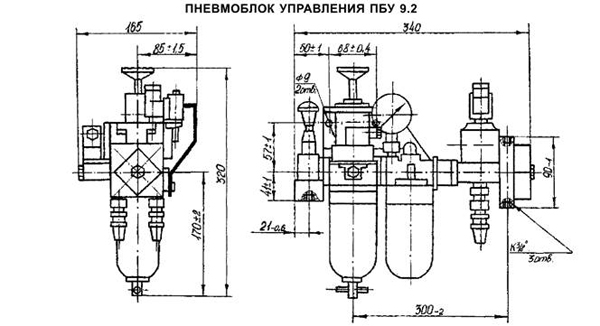 ПБУ9.2 блок управления - схема