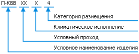 Классификация пневмоклапанов П-КБВ-6, П-КБВ-16