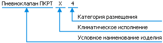 Классификация - П-КРТ пневмоклапан редукционный