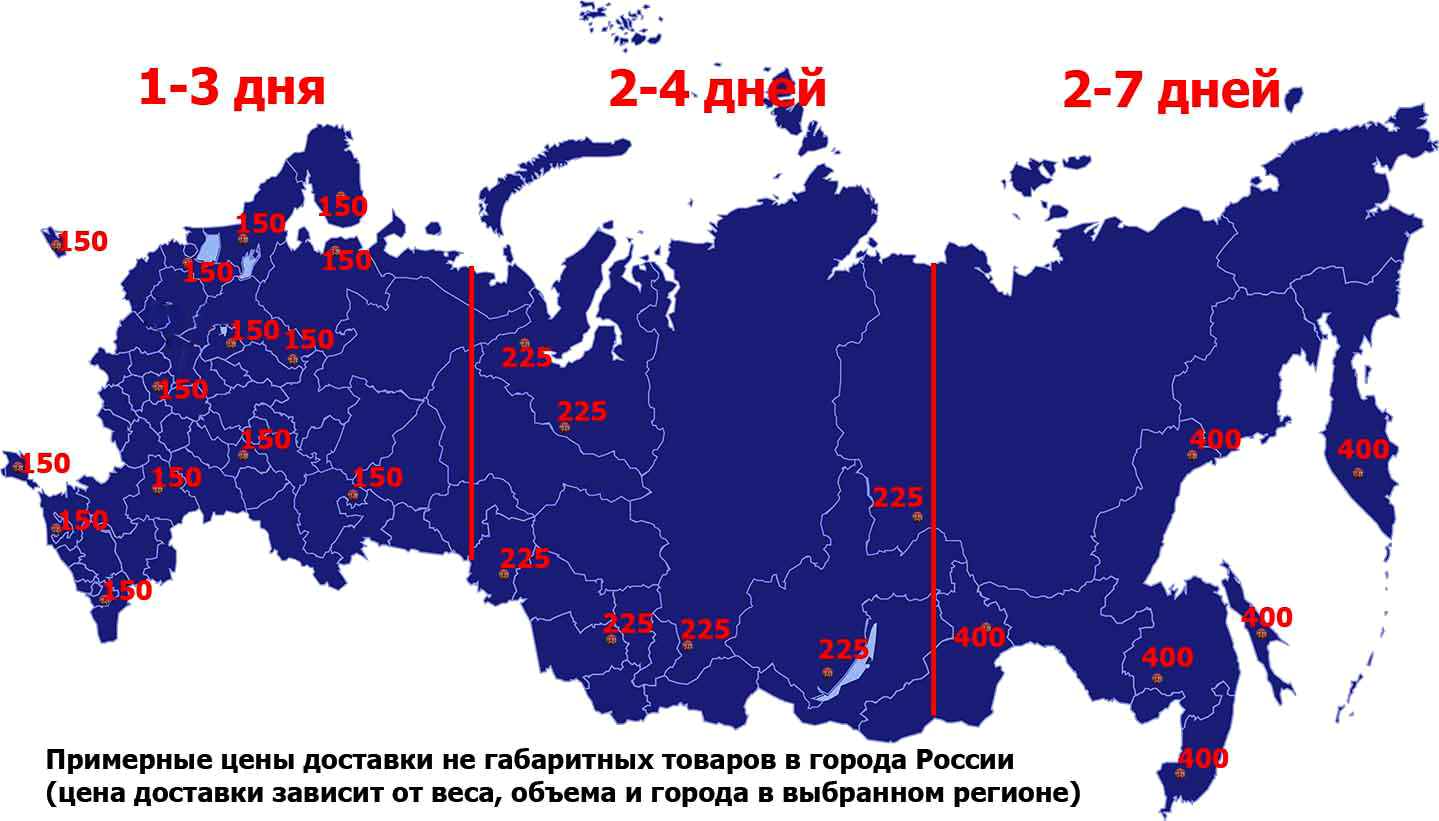 Доставка по России - ВЕДА-КИП