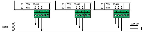 Схема включения контроллера АВР Energy/controller AVR v5.21