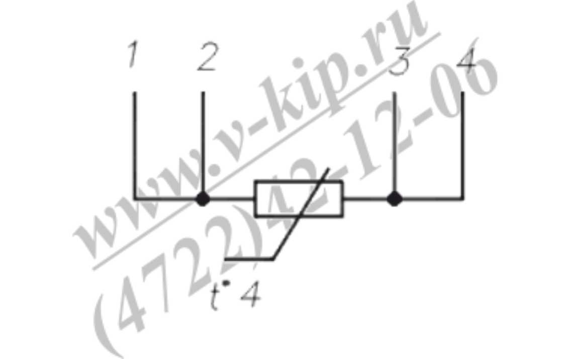 Термопреобразователь ТСП-1790В схема подключения